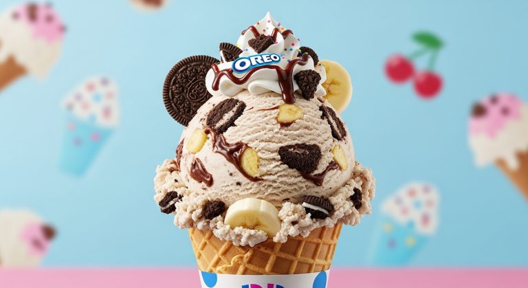 Baskin-Robbins OREO® Monkey Business Ice Cream