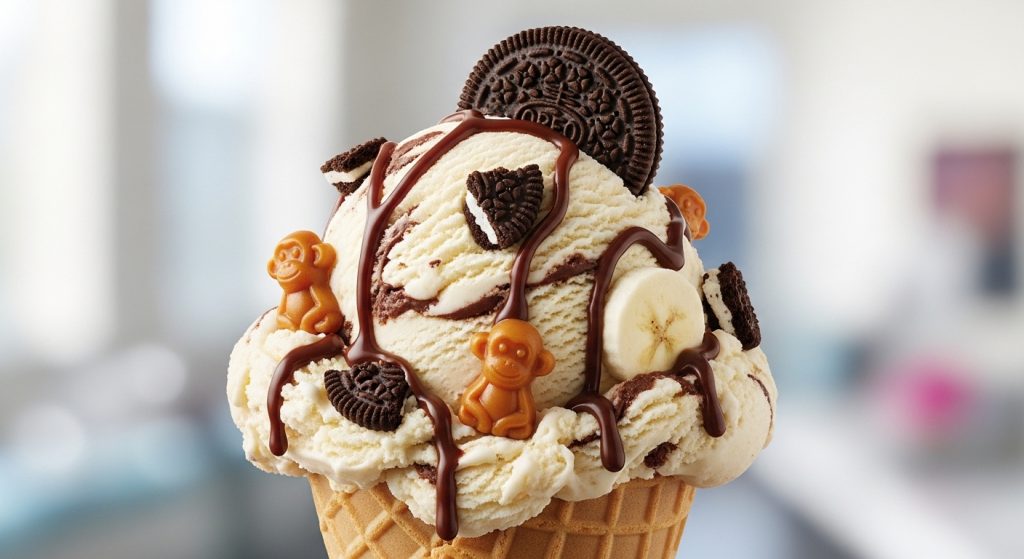 Baskin-Robbins OREO® Monkey Business Ice Cream