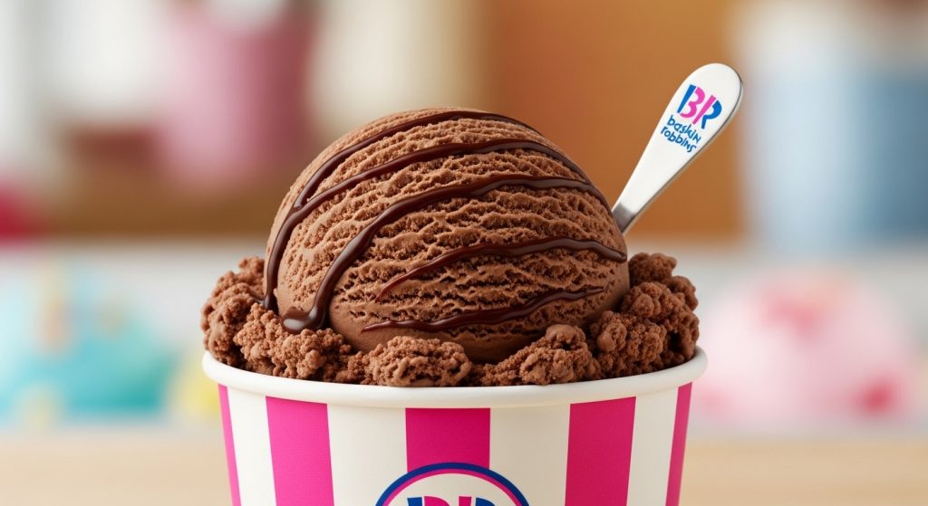 Baskin-Robbins Chocolate Fudge Ice Cream 