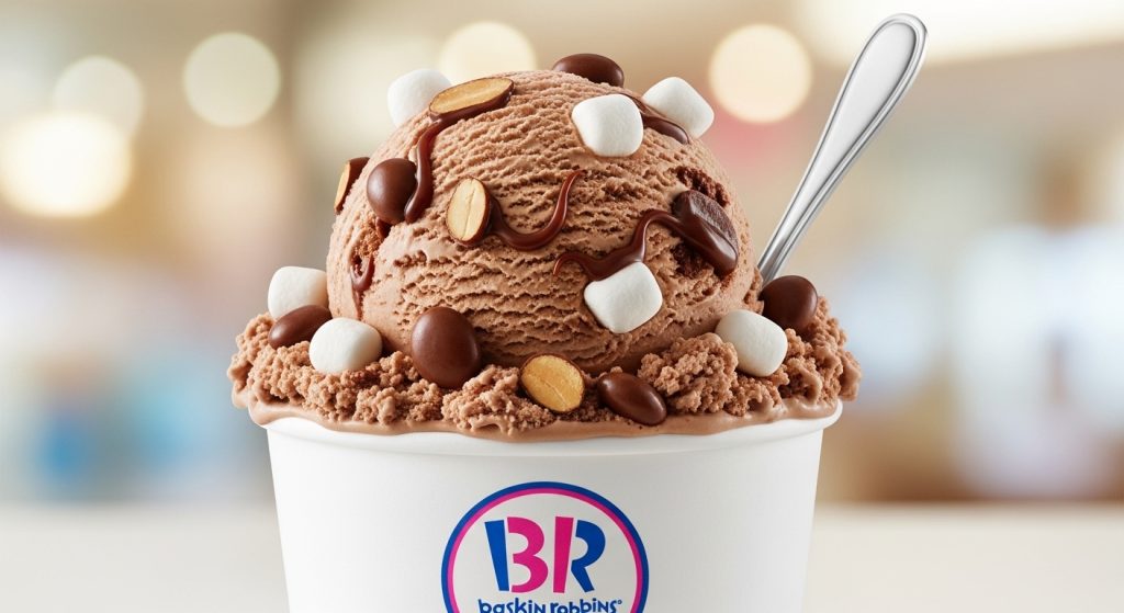 Baskin-Robbins Rocky Road Ice Cream