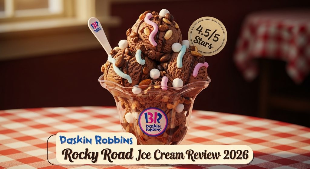 Baskin Robbins Rocky Road Ice Cream Review 2026
