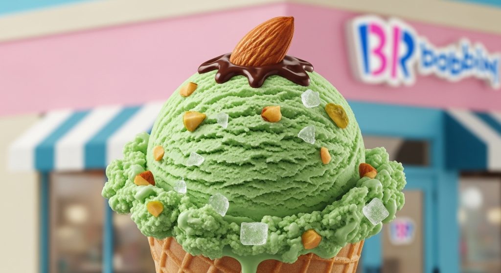 Baskin-Robbins Pistachio Almond Ice Cream