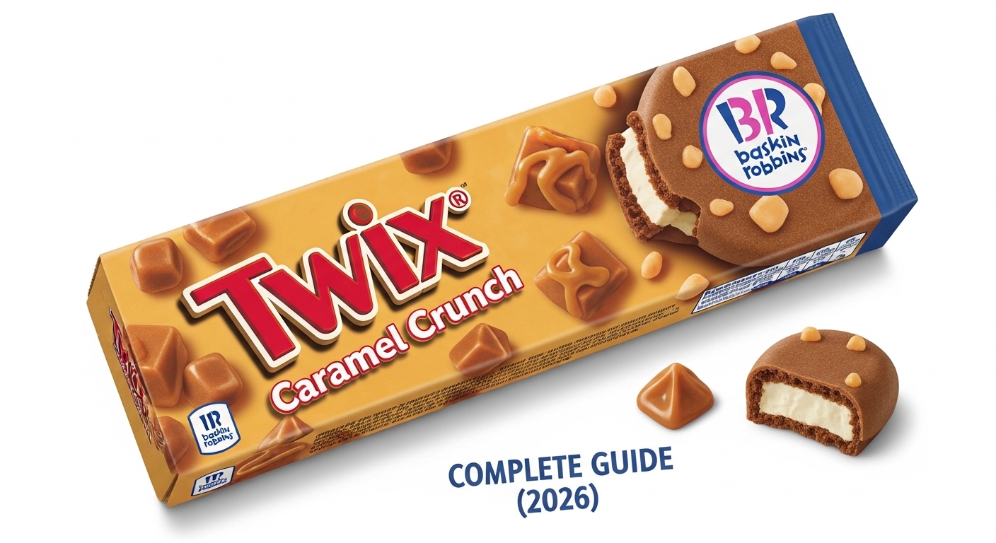 Baskin-Robbins TWIX Caramel Crunch