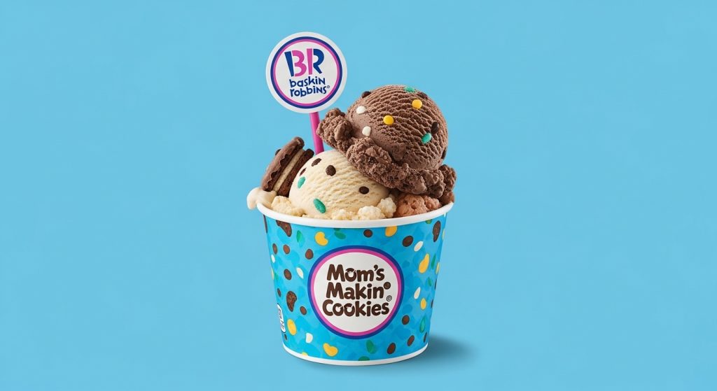 Baskin-Robbins Mom’s Makin’ Cookies® Ice Cream